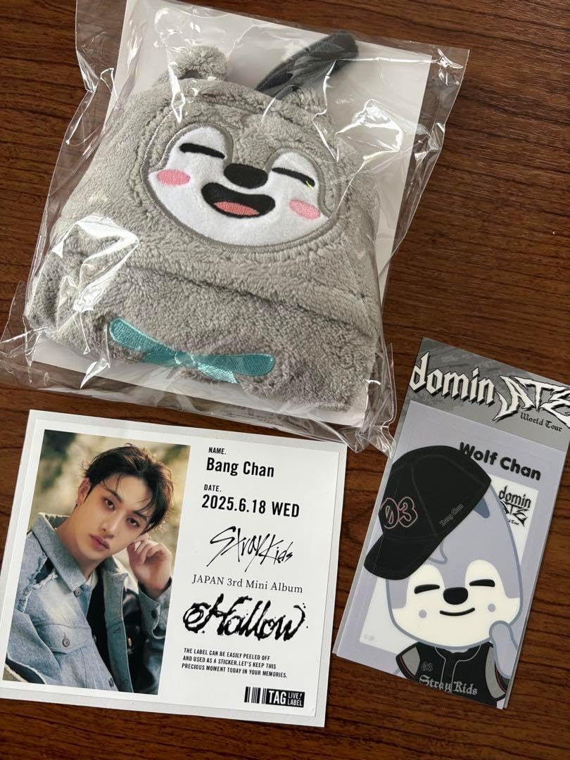 ウルフチャン、バンチャン、3点セット G StrayKids バンチャン Wolf